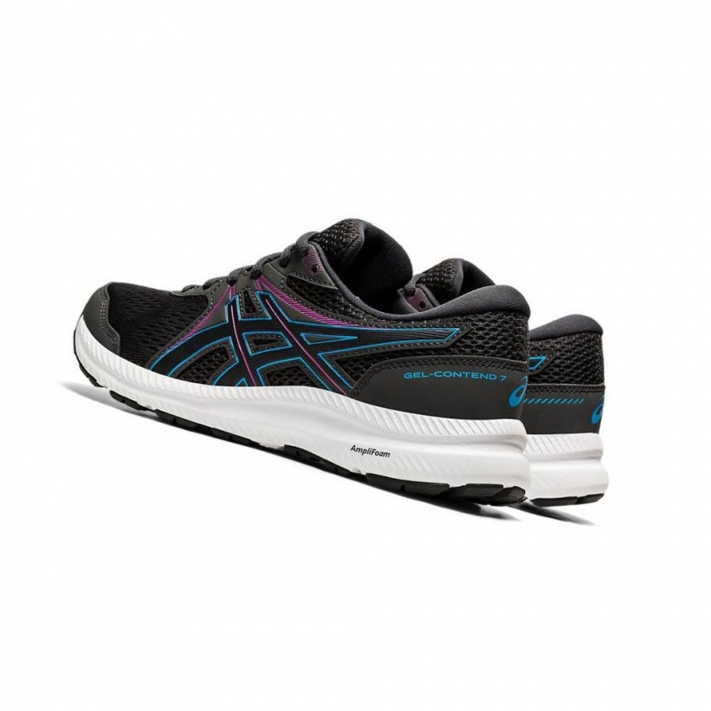 Chaussure Running Asics GEL-CONTEND 7 Femme Noir | TKHO97614