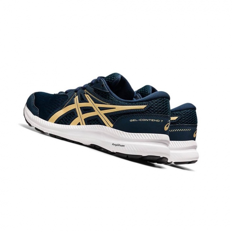 Chaussure Running Asics GEL-CONTEND 7 Femme Bleu Marine | BHWQ42980