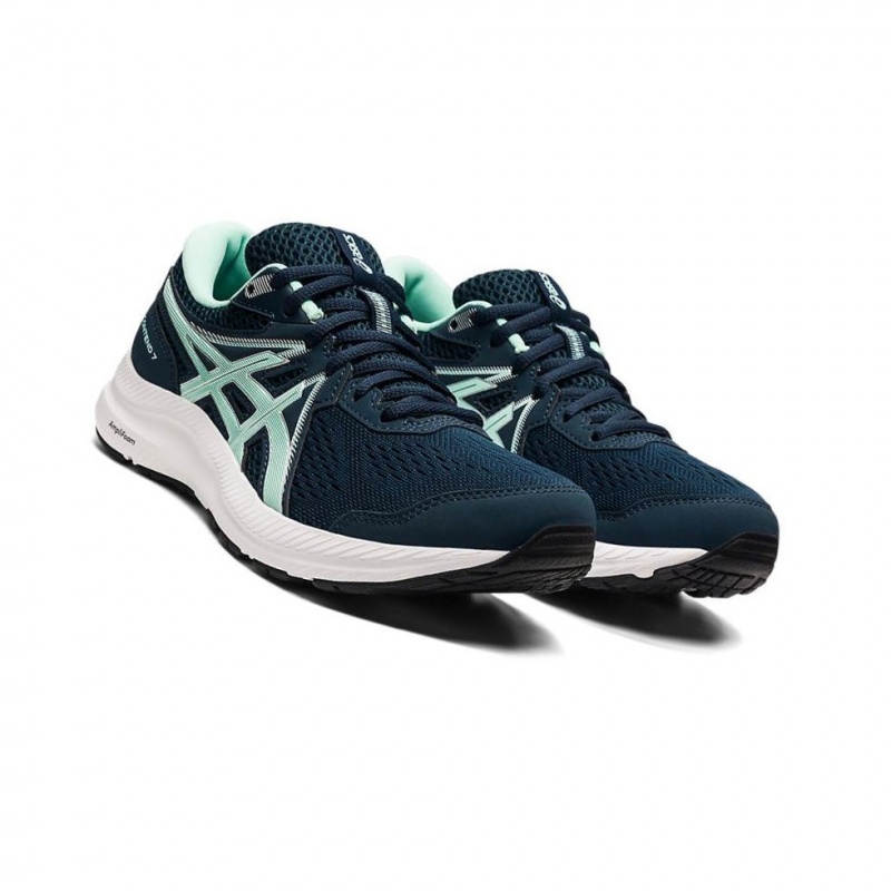 Chaussure Running Asics GEL-CONTEND 7 Femme Bleu Marine | VBXU39542