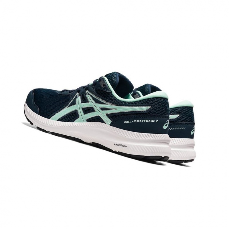 Chaussure Running Asics GEL-CONTEND 7 Femme Bleu Marine | VBXU39542