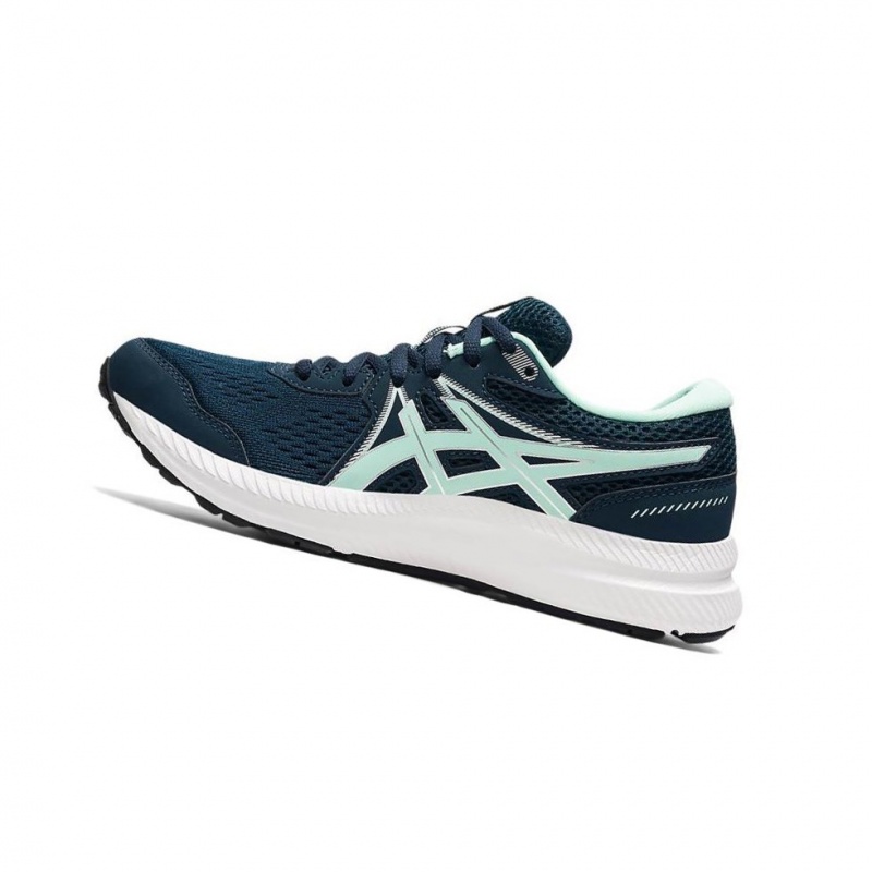 Chaussure Running Asics GEL-CONTEND 7 Femme Bleu Marine | VBXU39542