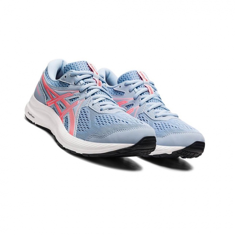 Chaussure Running Asics GEL-CONTEND 7 Femme Bleu Clair | HQCT63924