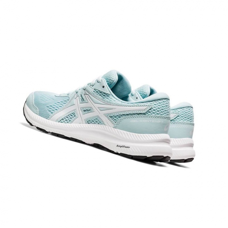 Chaussure Running Asics GEL-CONTEND 7 Femme Turquoise Clair | IDZJ20315