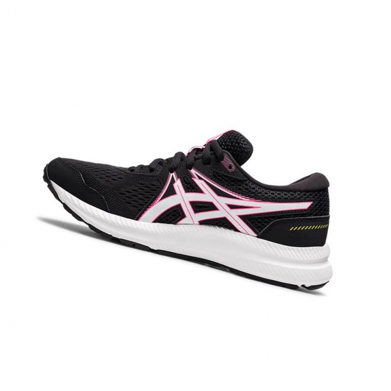 Chaussure Running Asics GEL-CONTEND 7 Femme Noir | QLOY67385