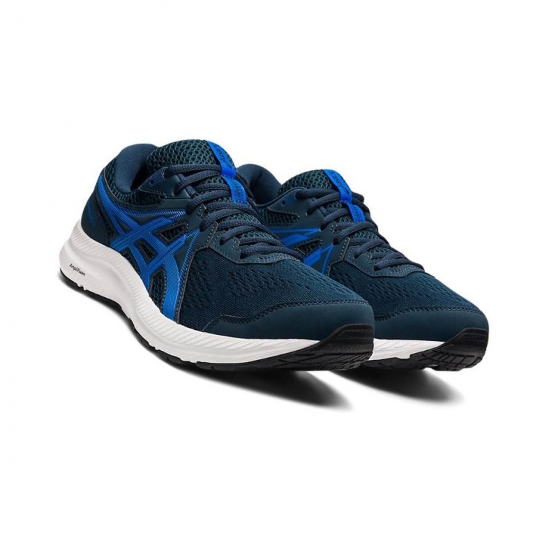 Chaussure Running Asics GEL-CONTEND 7 Homme Bleu | CLMI93512