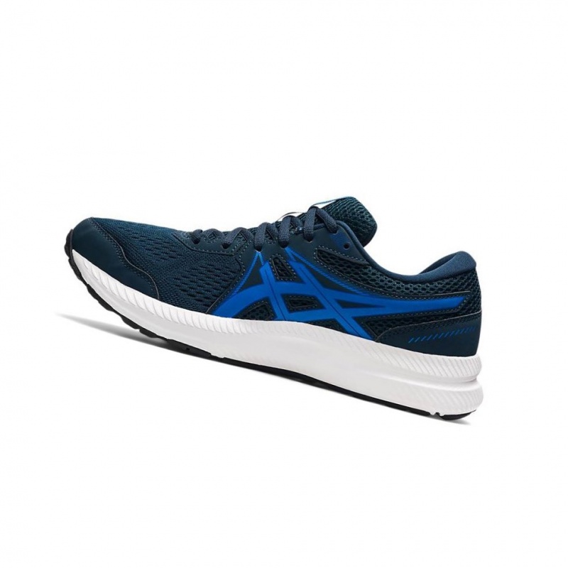 Chaussure Running Asics GEL-CONTEND 7 Homme Bleu | CLMI93512