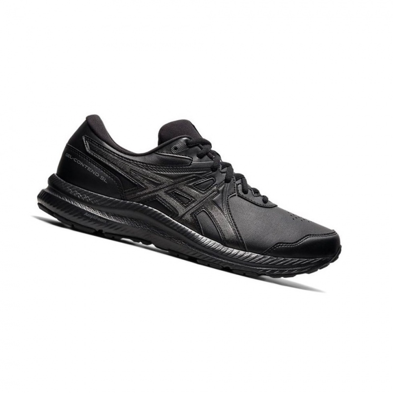 Chaussure Running Asics GEL-CONTEND SL Homme Noir | UKAT14285