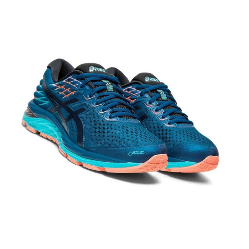 Chaussure Running Asics GEL-CUMULUS 21 GT-X Femme Bleu | DTWX54308