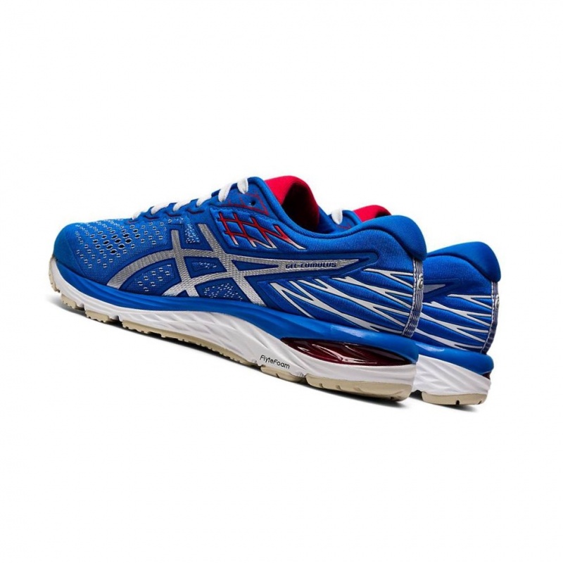 Chaussure Running Asics GEL-CUMULUS 21 Retro Tokyo Femme Bleu | ORMJ46819