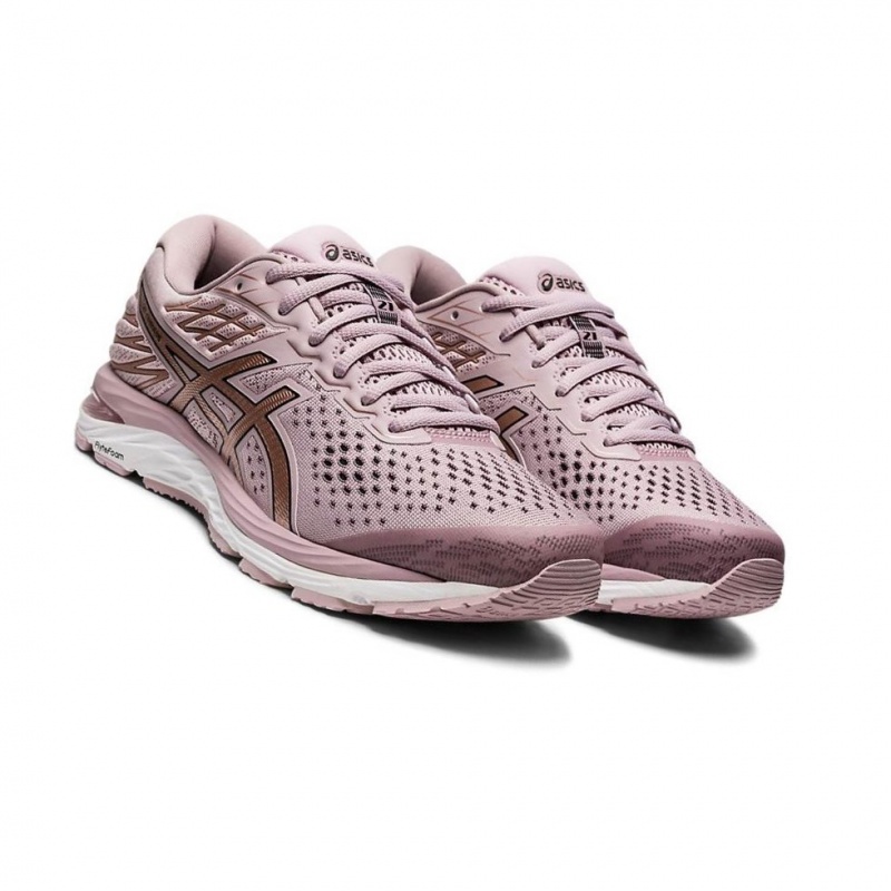 Chaussure Running Asics GEL-CUMULUS 21 road Femme Rose | ZFBA52143