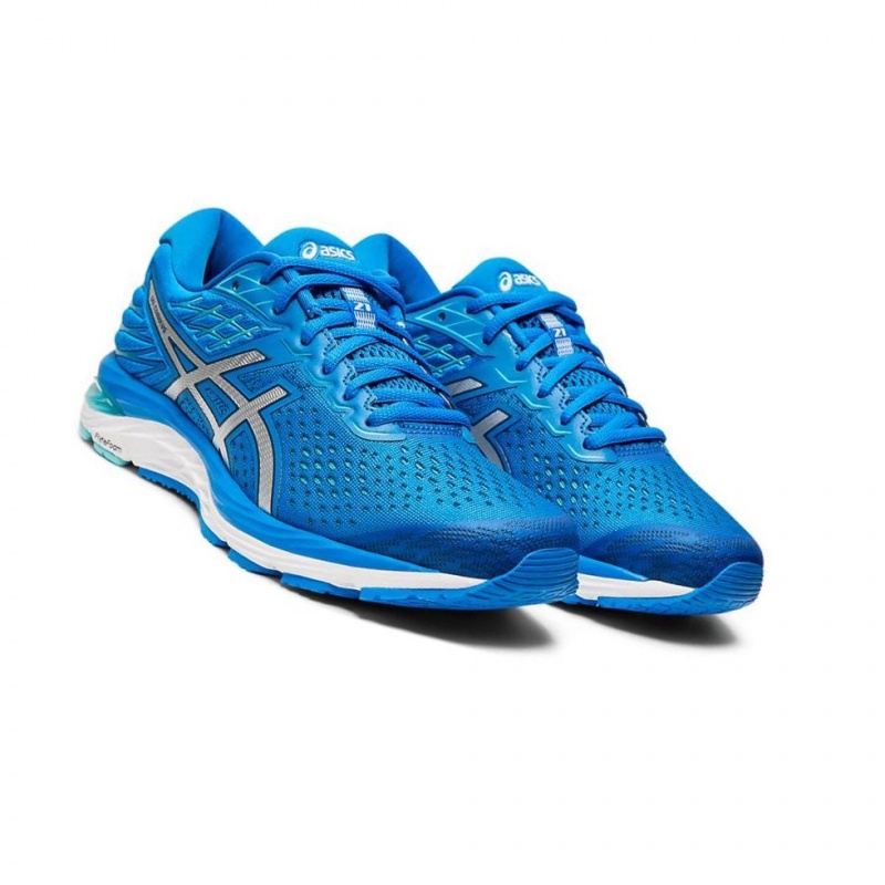 Chaussure Running Asics GEL-CUMULUS 21 road Femme Bleu | GRMX04697