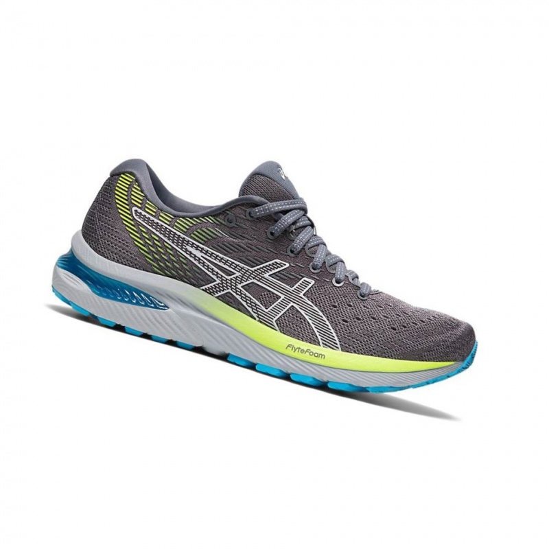 Chaussure Running Asics GEL-CUMULUS 22 Femme Grise | IQUM26140