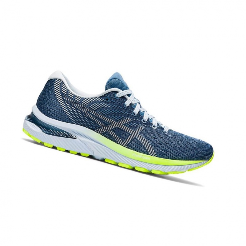 Chaussure Running Asics GEL-CUMULUS 22 Femme Bleu | SPJG36905