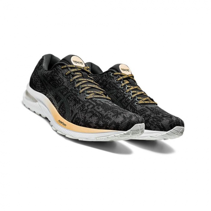 Chaussure Running Asics GEL-CUMULUS 22 Homme Noir | YVLJ73856