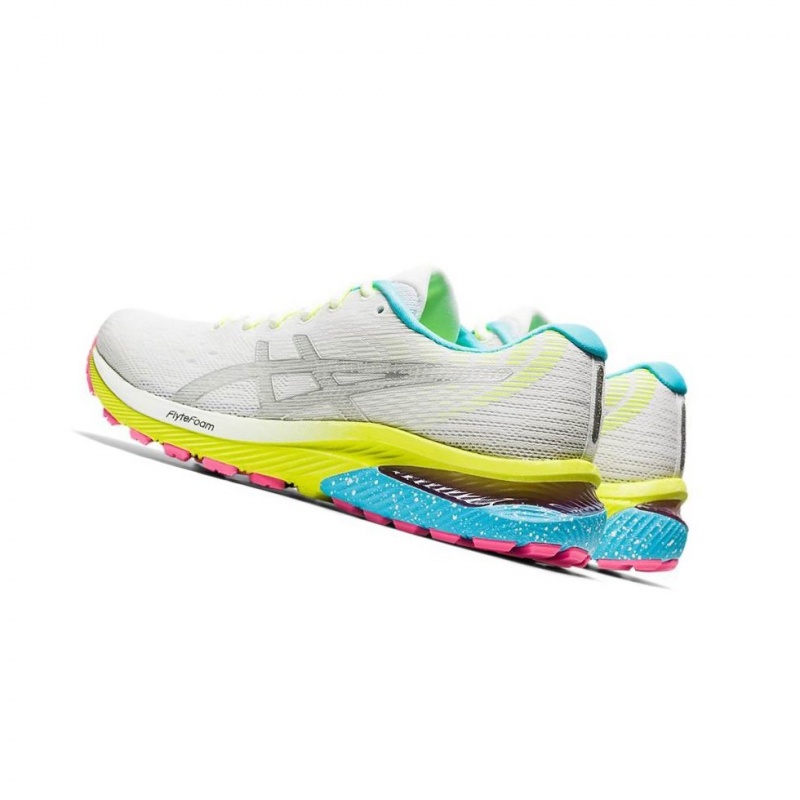 Chaussure Running Asics GEL-CUMULUS 22 LITE-SHOW Femme Blanche | KDVM34217