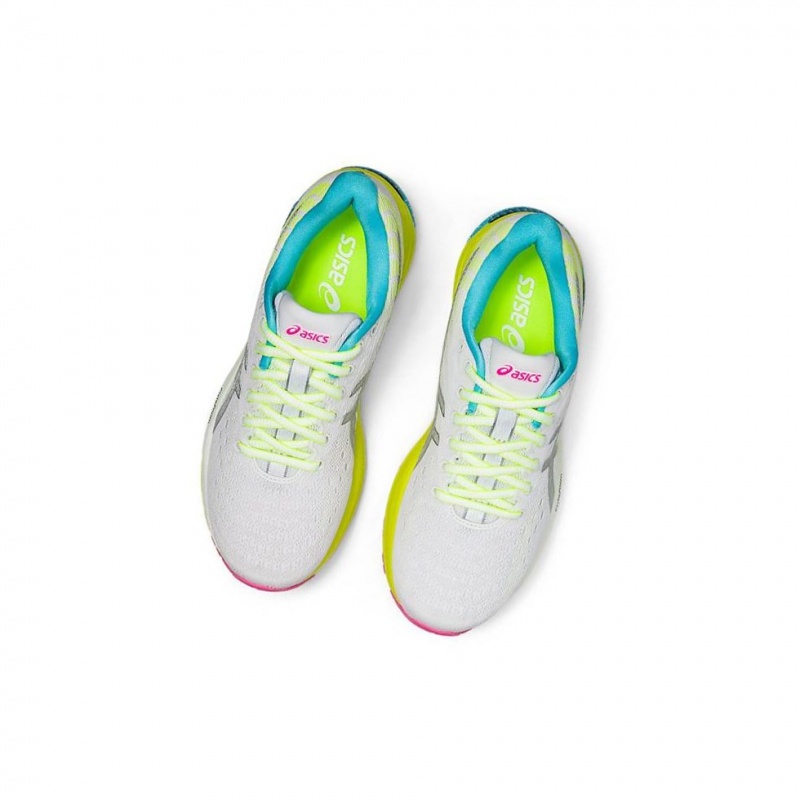 Chaussure Running Asics GEL-CUMULUS 22 LITE-SHOW Femme Blanche | KDVM34217