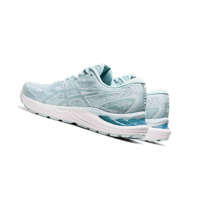 Chaussure Running Asics GEL-CUMULUS 23 Femme Turquoise Clair | MFRZ20784