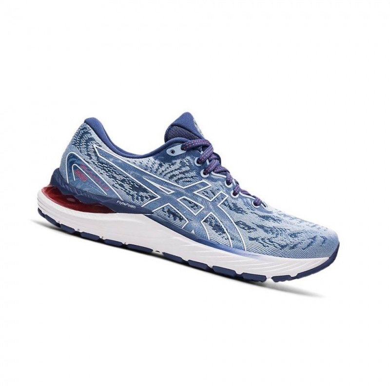 Chaussure Running Asics GEL-CUMULUS 23 Femme Bleu Clair | ZXAU23754