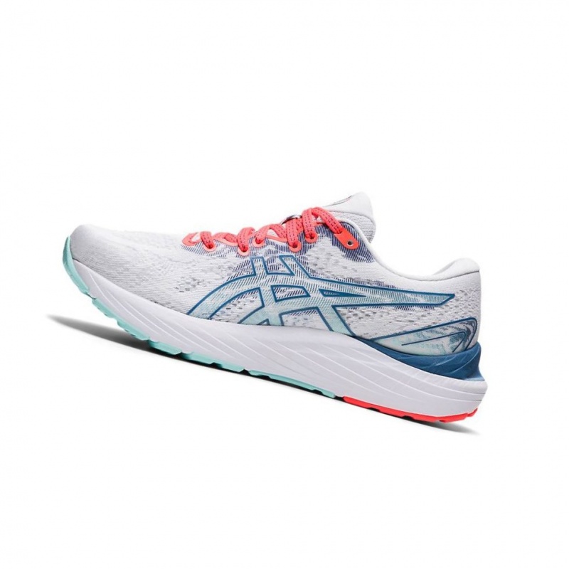 Chaussure Running Asics GEL-CUMULUS 23 Femme Blanche | PVDG27581