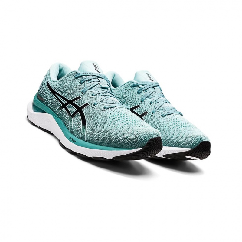 Chaussure Running Asics GEL-CUMULUS 24 (D) Femme Vert Noir | MOYA80425