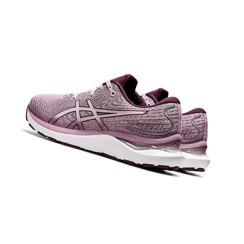 Chaussure Running Asics GEL-CUMULUS 24 Femme Rose Noir | HDCP21976