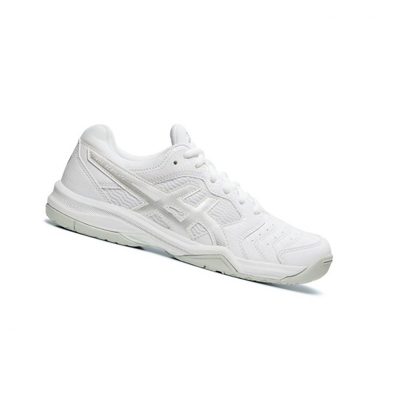 Chaussure Running Asics GEL-DEDICATE 6 Femme Blanche | CINH30184