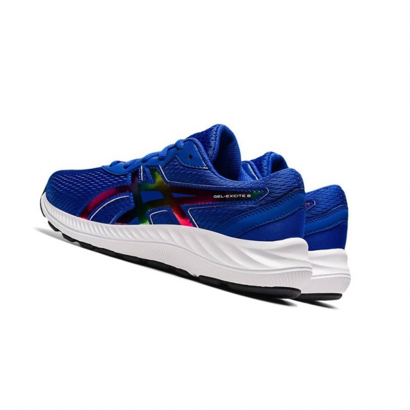 Chaussure Running Asics GEL-EXCITE 8 GS Enfant Bleu | DWMF92508