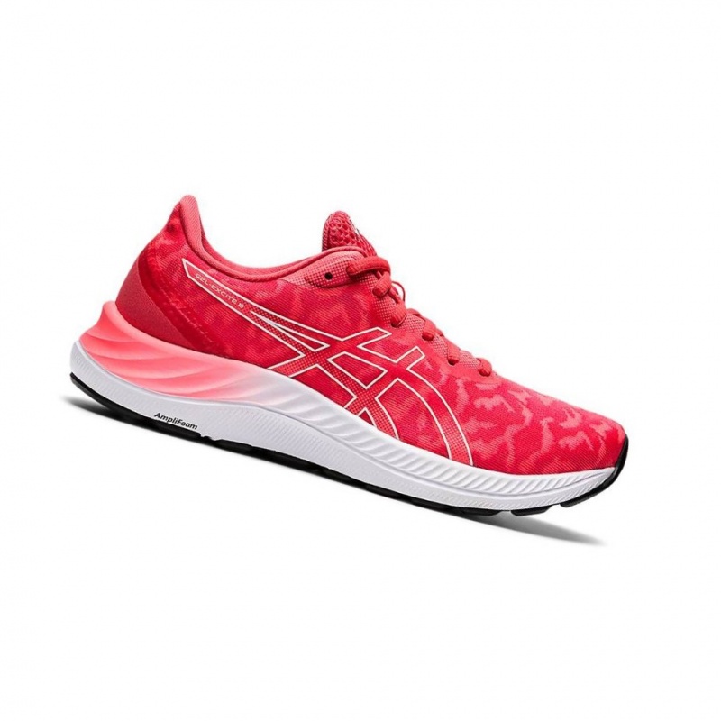 Chaussure Running Asics GEL-EXCITE 8 Twist Femme Rouge | UNOJ17034