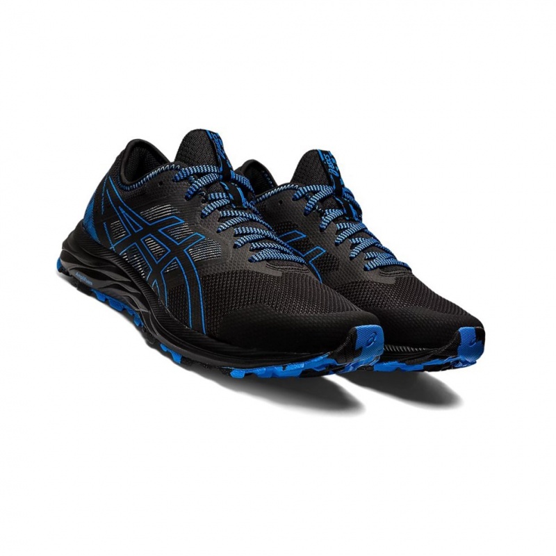 Chaussure Running Asics GEL-EXCITE TRAIL Homme Noir Bleu | LHJF19768