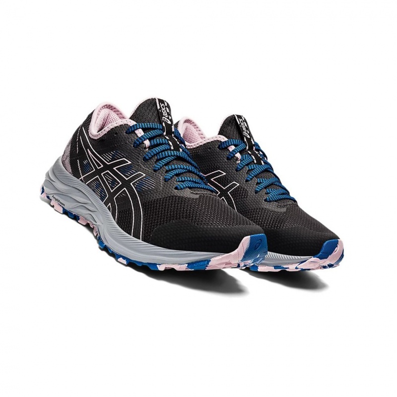 Chaussure Running Asics GEL-EXCITE TRAIL Femme Noir Rose | EIAV13849