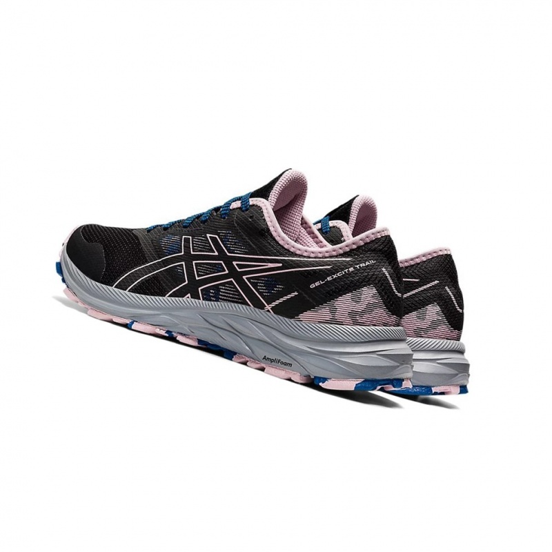 Chaussure Running Asics GEL-EXCITE TRAIL Femme Noir Rose | EIAV13849