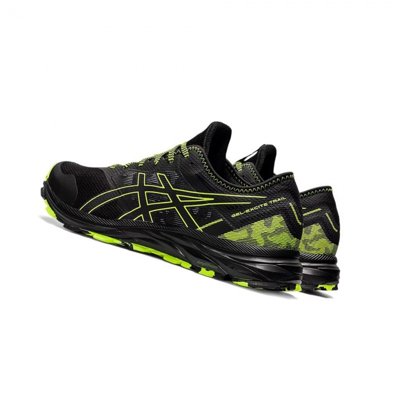 Chaussure Running Asics GEL-EXCITE TRAIL Homme Noir Vert | WXCM97380