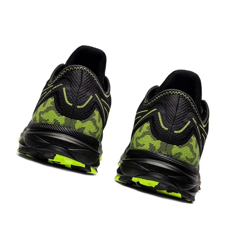 Chaussure Running Asics GEL-EXCITE TRAIL Homme Noir Vert | LTXC30614