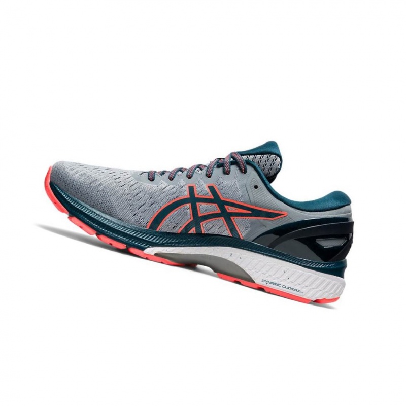 Chaussure Running Asics GEL-KAYANO 27 Extra Larges Homme Grise | HELM97324