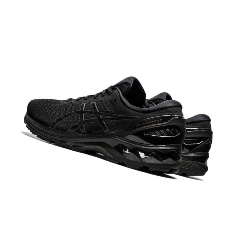 Chaussure Running Asics GEL-KAYANO 27 Extra Larges Homme Noir | FMUY70143