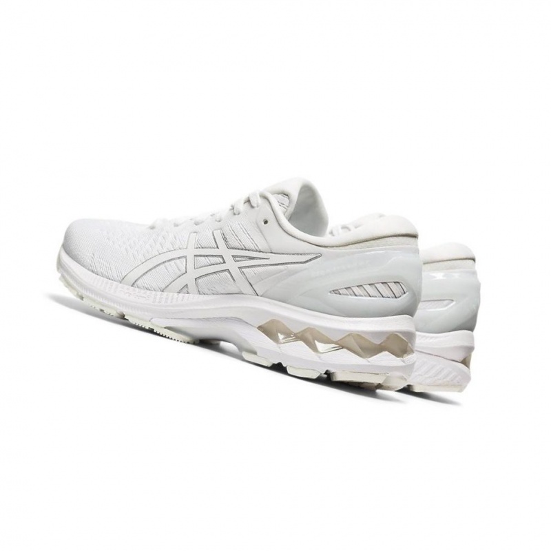 Chaussure Running Asics GEL-KAYANO 27 Femme Blanche | HVWR45037