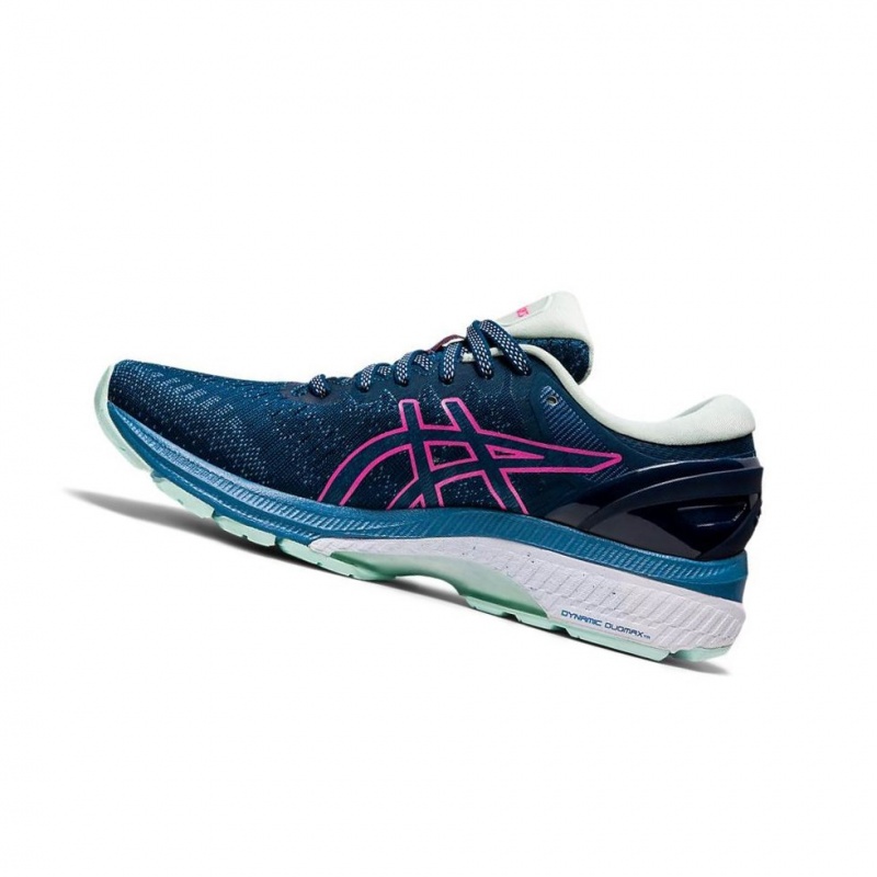 Chaussure Running Asics GEL-KAYANO 27 Femme Bleu | OASF40193