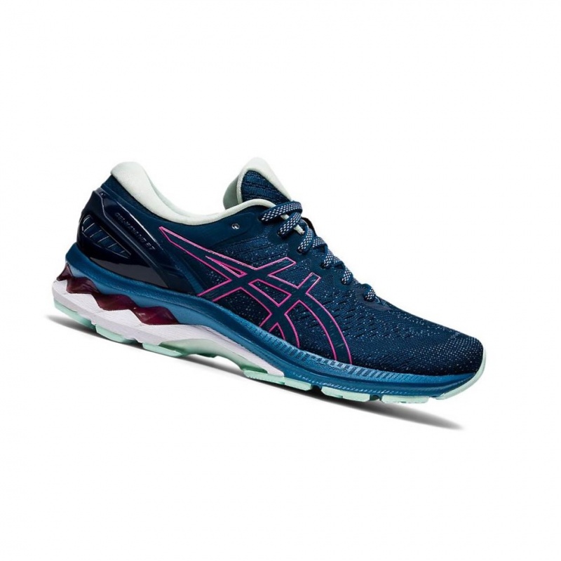 Chaussure Running Asics GEL-KAYANO 27 Femme Bleu | OASF40193