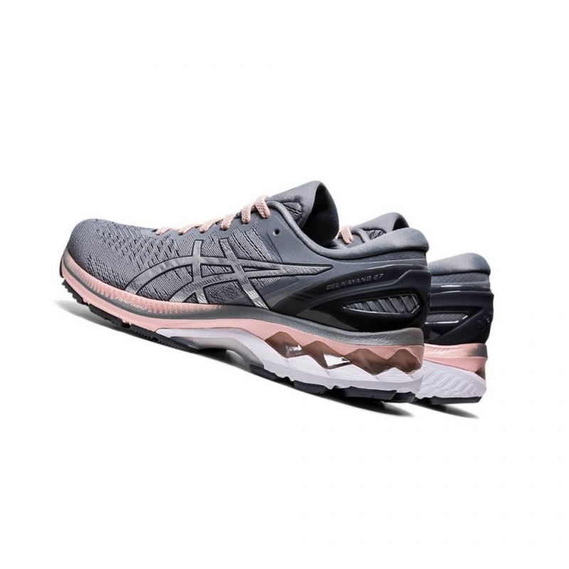 Chaussure Running Asics GEL-KAYANO 27 Femme Grise | FLCW51042