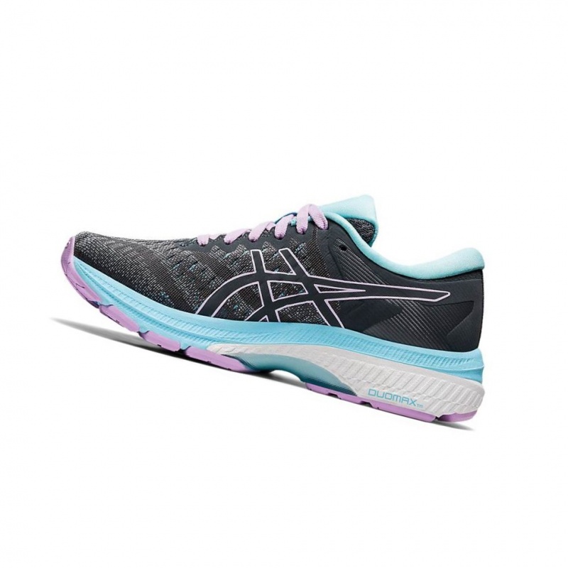 Chaussure Running Asics GEL-KAYANO 27 GS Enfant Grise | PLQT51689