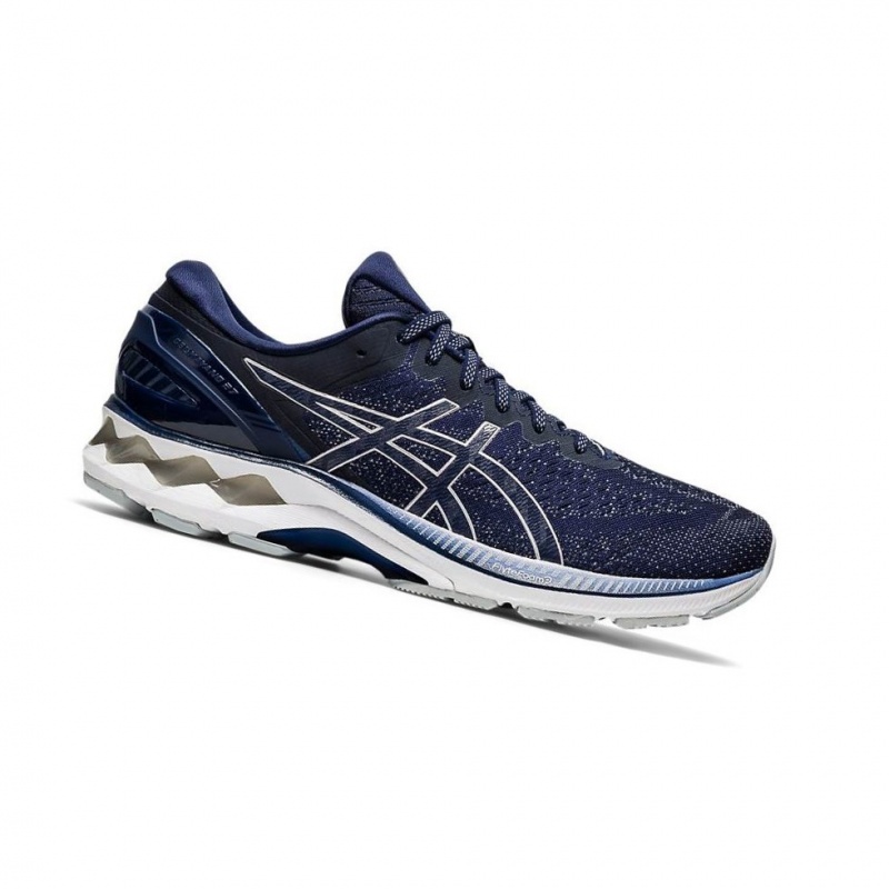 Chaussure Running Asics GEL-KAYANO 27 Homme Bleu Marine | LOMN39147