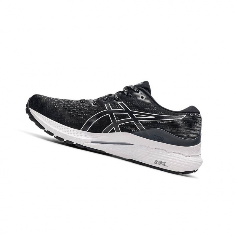 Chaussure Running Asics GEL-KAYANO 28 Extra Larges Femme Noir | XQBO74513