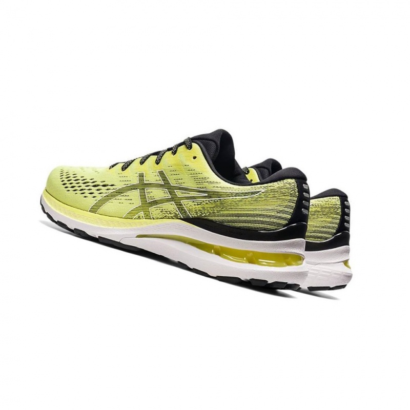 Chaussure Running Asics GEL-KAYANO 28 Extra Larges Homme Jaune | XSGQ71806