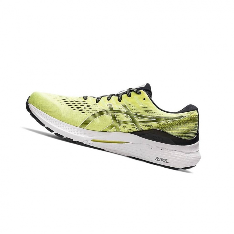 Chaussure Running Asics GEL-KAYANO 28 Extra Larges Homme Jaune | XSGQ71806