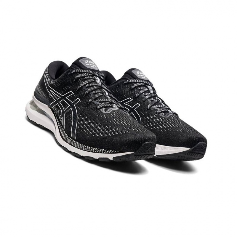 Chaussure Running Asics GEL-KAYANO 28 Extra Larges Homme Noir | DCEU45367