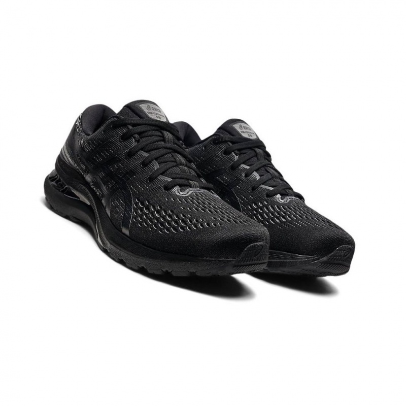 Chaussure Running Asics GEL-KAYANO 28 Extra Larges Homme Noir | YKQE62394