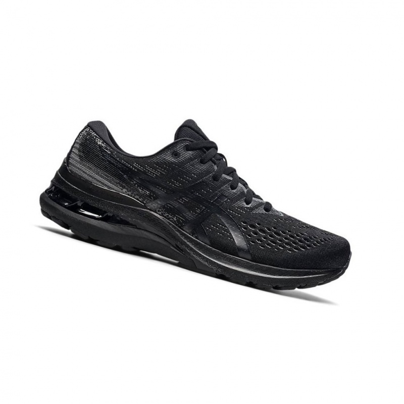 Chaussure Running Asics GEL-KAYANO 28 Extra Larges Homme Noir | YKQE62394