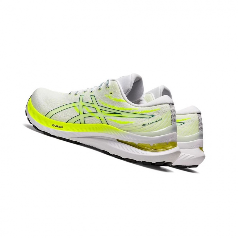 Chaussure Running Asics GEL-KAYANO 29 Femme Blanche | NYES13048