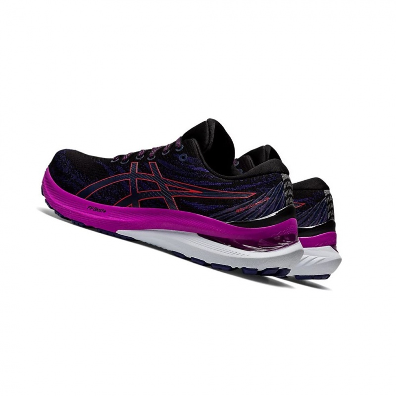 Chaussure Running Asics GEL-KAYANO 29 Femme Noir Rouge | PLTS01578