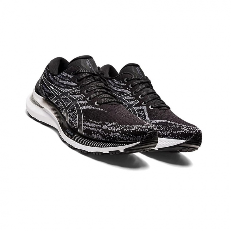 Chaussure Running Asics GEL-KAYANO 29 Femme Noir Blanche | BNCQ32507